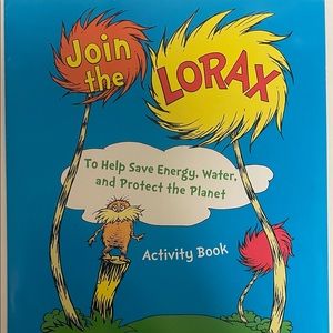 Dr Seuss Join the Lorax Activity Booklet Rare